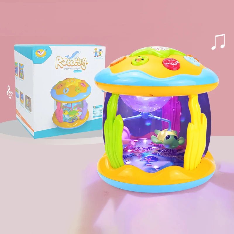 Rotary Projector Musical Educational Sensory Toys for Toddler - Real Group