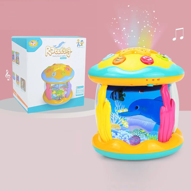 Rotary Projector Musical Educational Sensory Toys for Toddler - Real Group