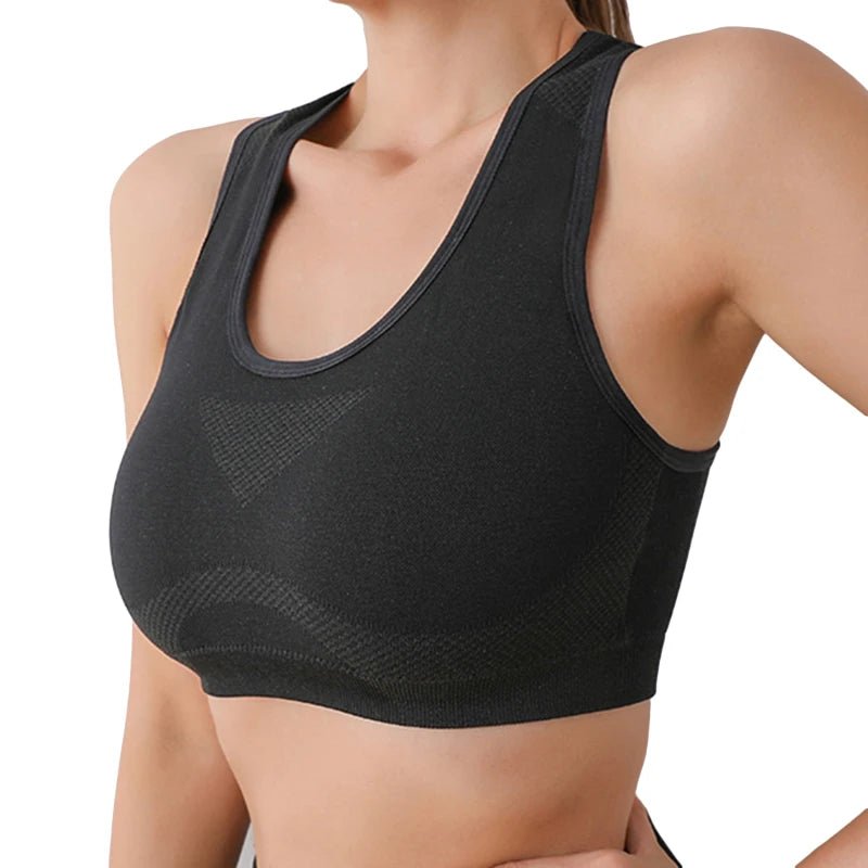 Seamless Neck Sports Bra - Real Group