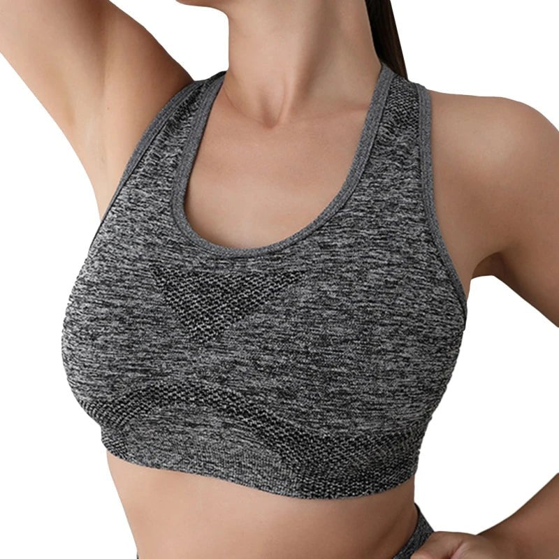 Seamless Neck Sports Bra - Real Group