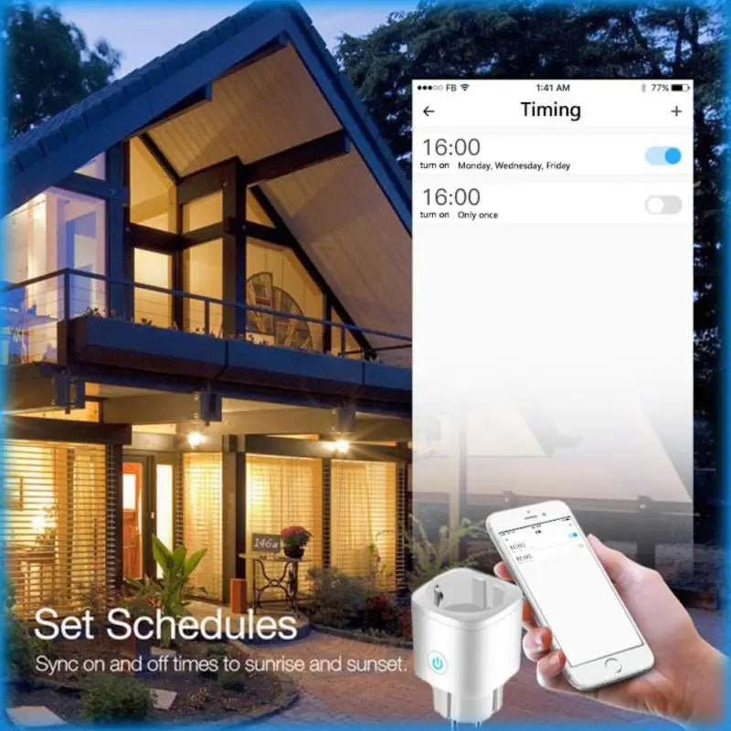 Smart Home Socket EU 16A With WiFi - Real Group