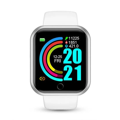 Smart Watch with Music Control, Fitness Tracker & Alarm for Men/Women - Realgroupuae