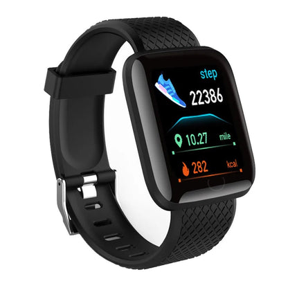 Smart Watch with Music Control, Fitness Tracker & Alarm for Men/Women - Realgroupuae