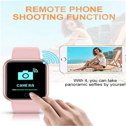 Smart Watch with Music Control, Fitness Tracker & Alarm for Men/Women - Realgroupuae