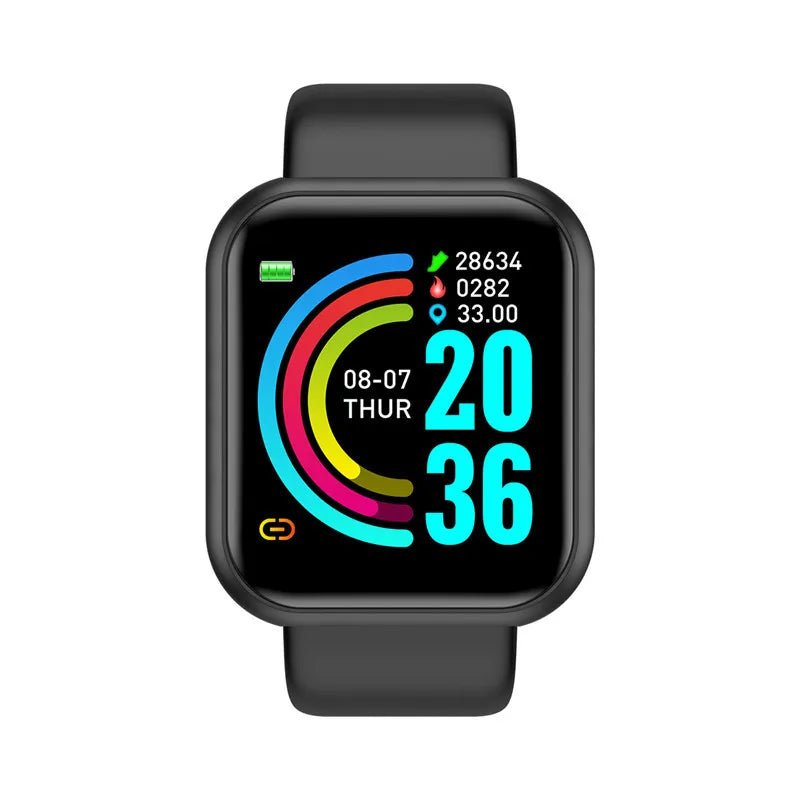 Smart Watch with Music Control, Fitness Tracker & Alarm for Men/Women - Realgroupuae