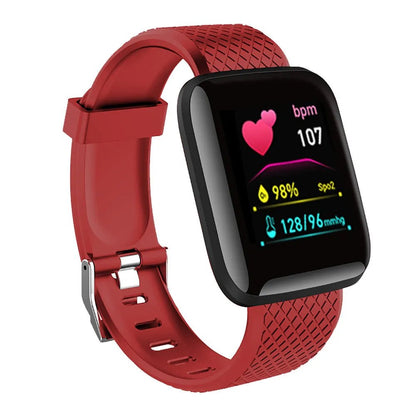 Smart Watch with Music Control, Fitness Tracker & Alarm for Men/Women - Realgroupuae