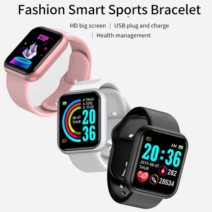 Smart Watch with Music Control, Fitness Tracker & Alarm for Men/Women - Realgroupuae