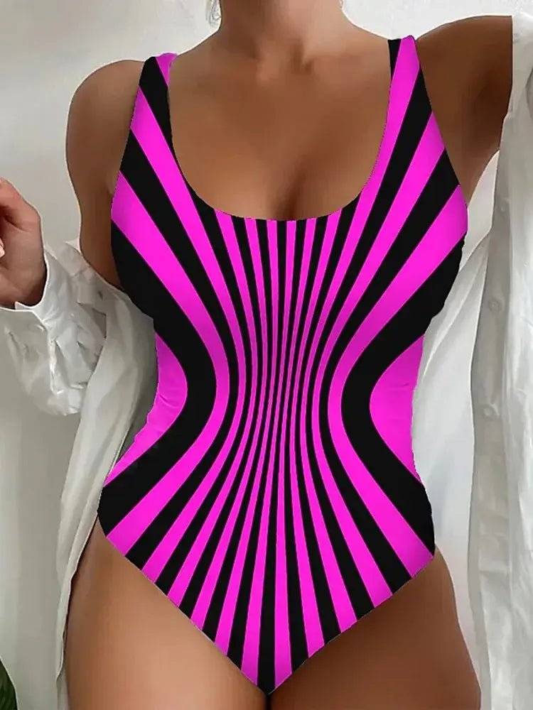 Swimsuit Women Push Up Bikinis Swimsuits Bathing Swimwear Female Beachwear New Summer One Piece Swimming Suits Bodysuit - Real Group