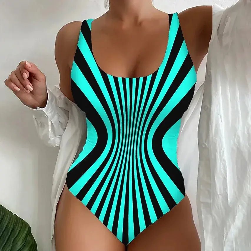 Swimsuit Women Push Up Bikinis Swimsuits Bathing Swimwear Female Beachwear New Summer One Piece Swimming Suits Bodysuit - Real Group