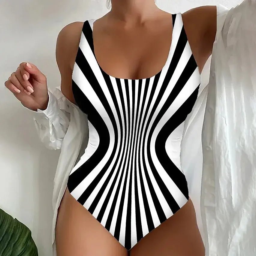 Swimsuit Women Push Up Bikinis Swimsuits Bathing Swimwear Female Beachwear New Summer One Piece Swimming Suits Bodysuit - Real Group