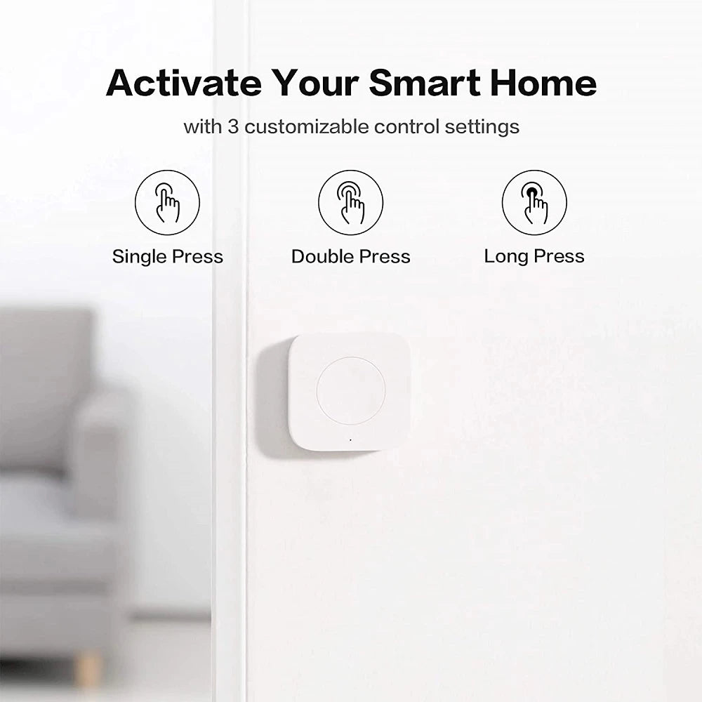 Wireless Mini Switch Zigbee Connection for Smart Home - Real Group