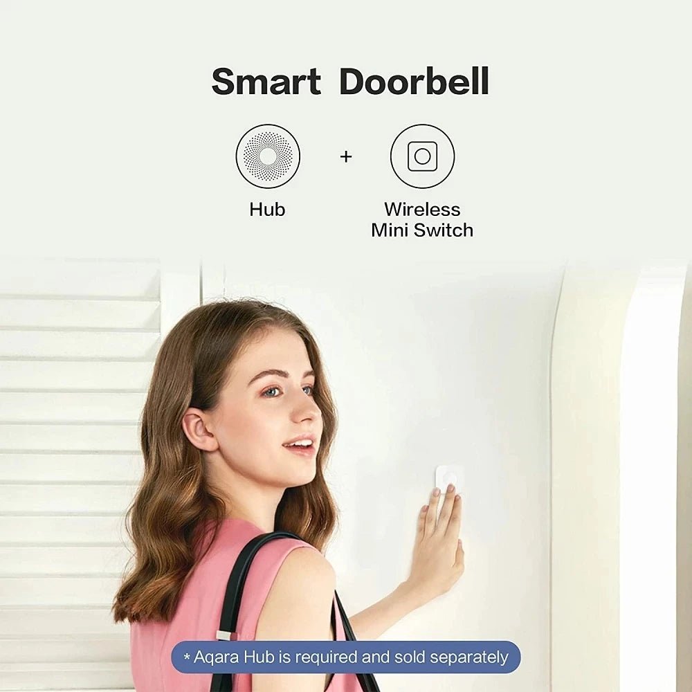 Wireless Mini Switch Zigbee Connection for Smart Home - Real Group