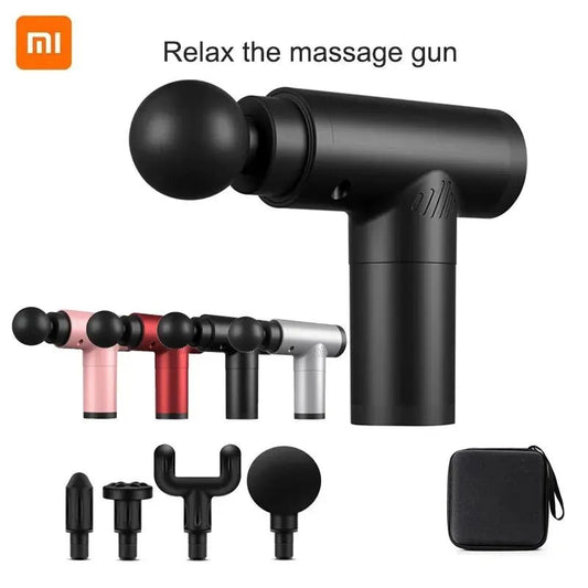 XIAOMI Mijia Massage Gun Muscle Relaxation Deep Tissue Massager Dynamic Therapy Vibrator Shaping Pain Relief Back Foot Massager - Real Group